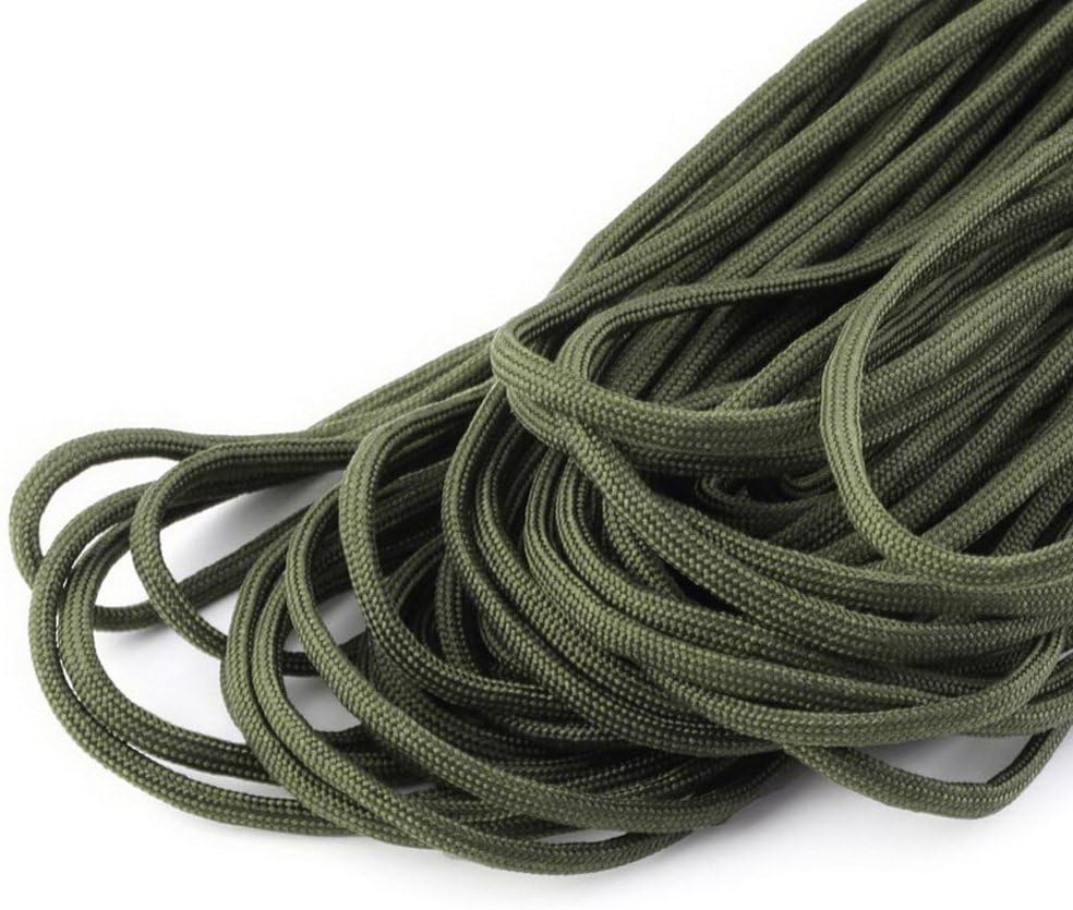 Greenpromise Paracorrd 550 100 ft - 30 Metres Survival Equipment Climbing Rope - Ideal For Use Outdoors, Camping, Garden