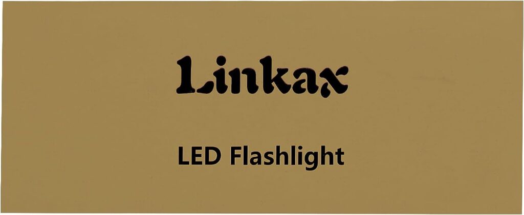 Linkax LED Torch Battery Powered, Super Bright 800 Lumen Tactical Torch, Hand Flashlight Adjustable Focus, Waterproof Small Mini Torch for Power Cut, Camping, Dog Walking, Gifts for Men Dad Kids